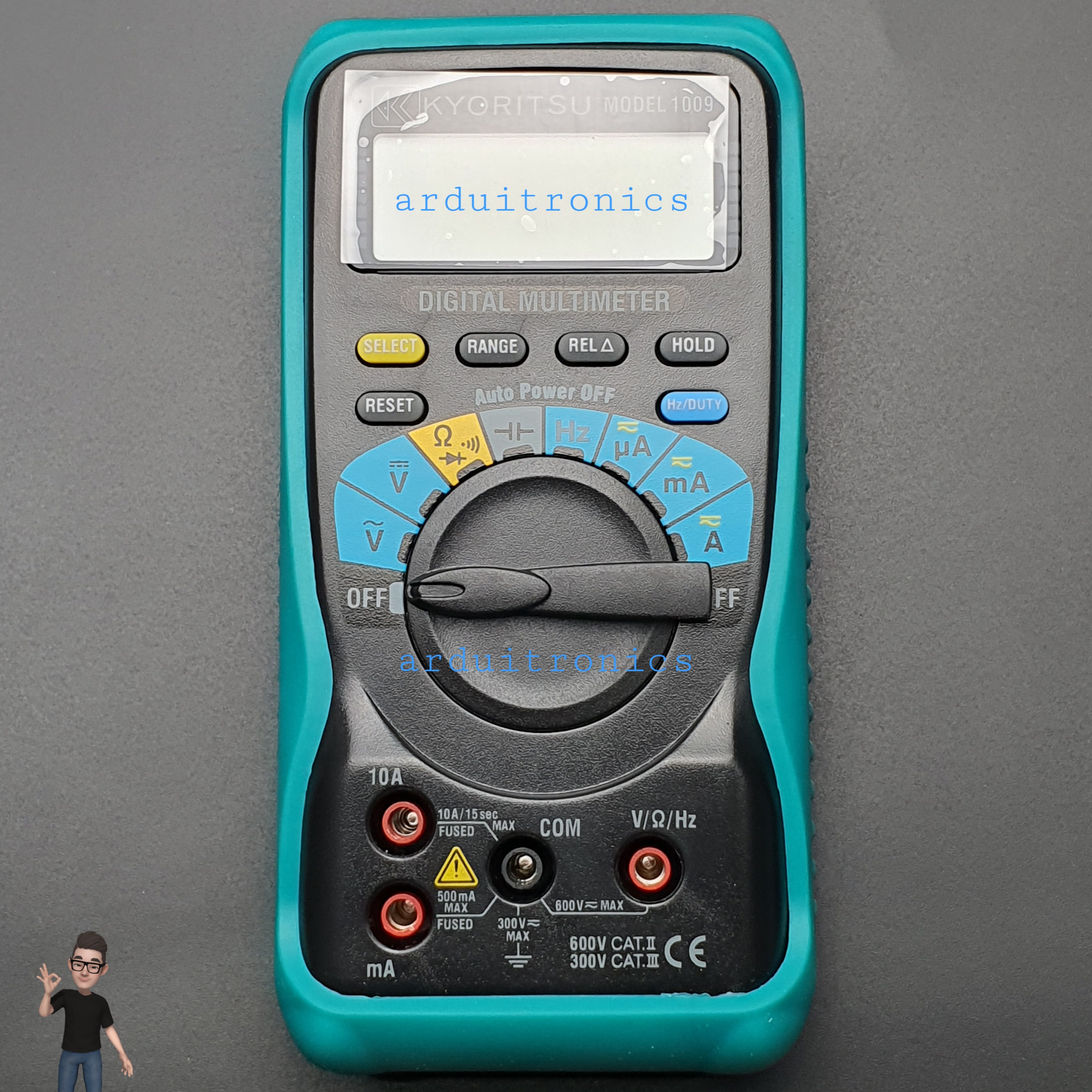 Kyoritsu มัลติมิเตอร์แบบดิจิตอล Digital Multi Meter รุ่น KEW-1009