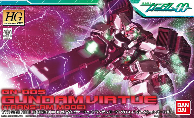 HG 1/144 GN-005 Gundam Virtue (Trans-AM Mode)