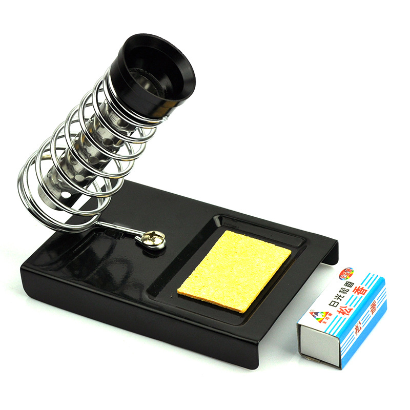 ที่วางหัวแร้ง แบบที่ 4 มาพร้อมกับฟลักซ์น้ำยาประสานและฟองน้ำ