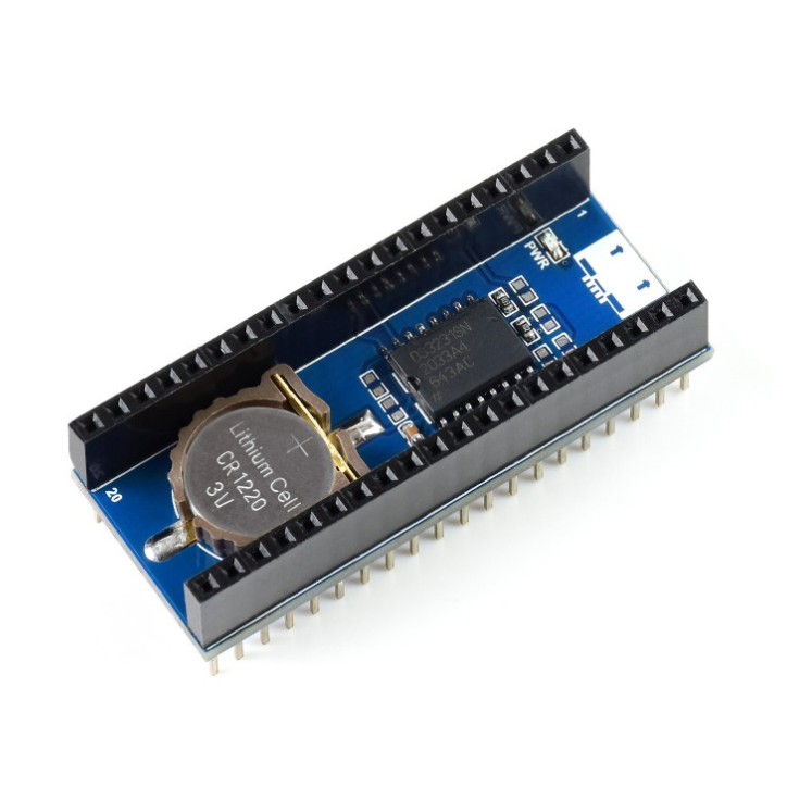 Precision RTC Module for Raspberry Pi Pico, Onboard DS3231 Chip(แท้จาก Waveshare)