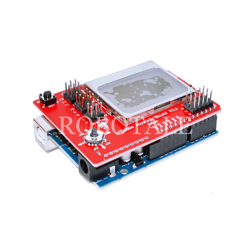 KEYES Graphic LCD 4884 Shield For Arduino