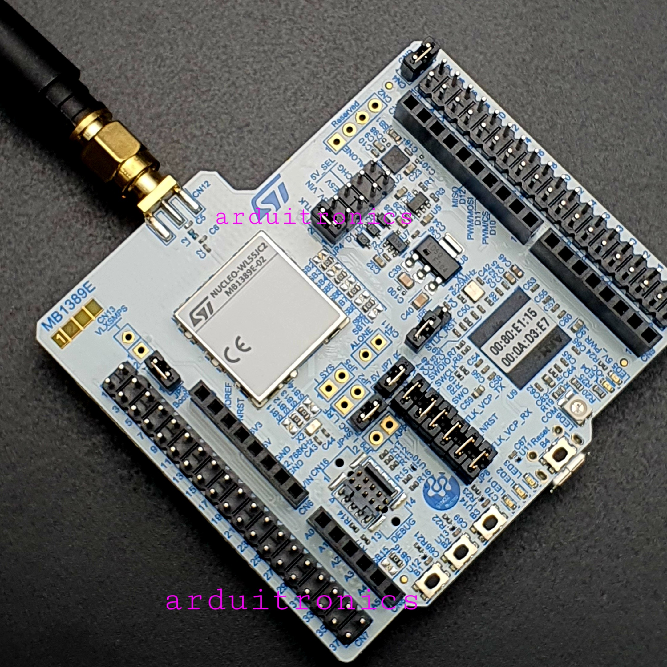 NUCLEO-WL55JC2 (Low RF Frequency Band: 433 to 510 MHz)