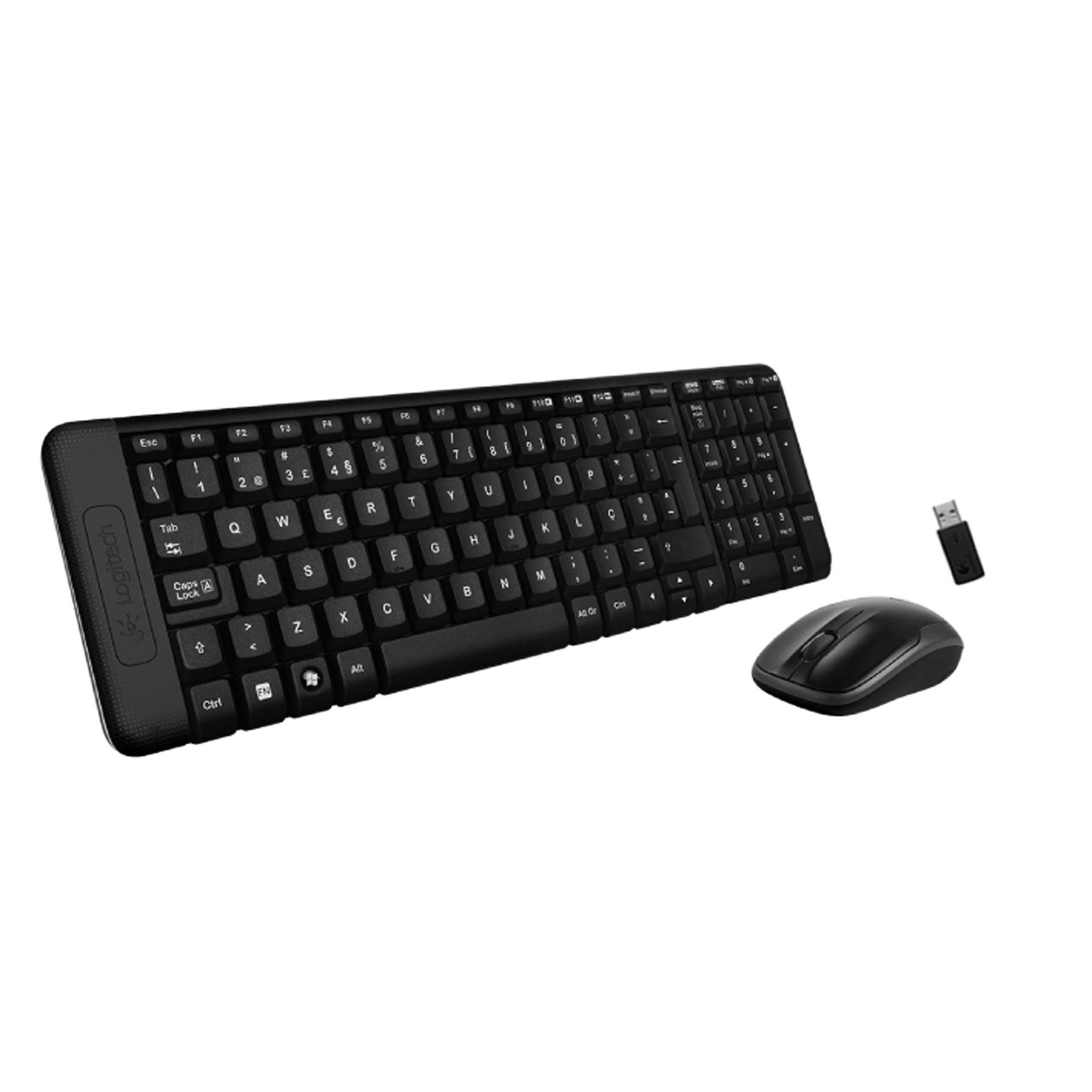 Logitech MK220 ชุดคีย์บอร์ดและเม้าส์ไร้สาย Wireless Combo [แป้นพิมพ์ภาษาไทย] ของแท้