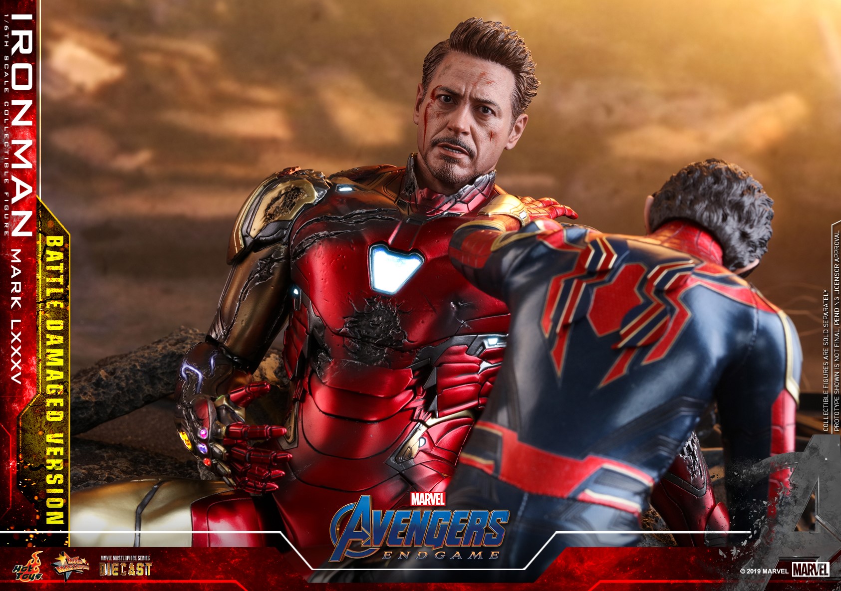 "Pre-Order" Hot Toys Avengers: Endgame - 1/6th scale Iron Man Mark LXXXV (Battle Damaged Version)