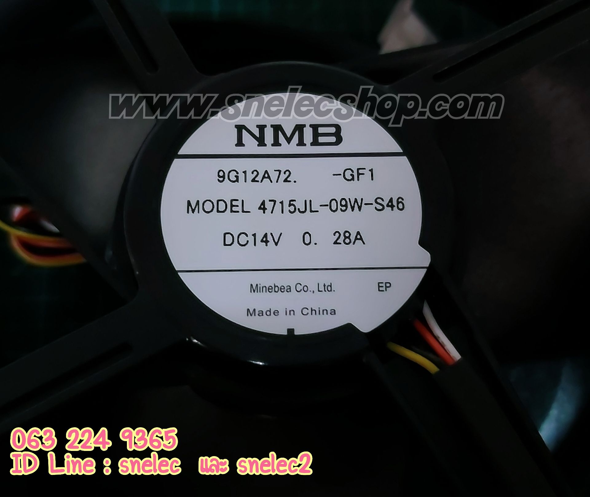 พัดลมตู้เย็น ฮิตาชิ รุ่น R-Z350V พาร์ท PTR-W720FMX*064 และใช้กับตู้เย็น 9 รุ่น R-W550V , R-Z380V , R-Z380VX , R-Z400V , R-Z400VX , R-Z510V , R-Z550VX , R-W550VX