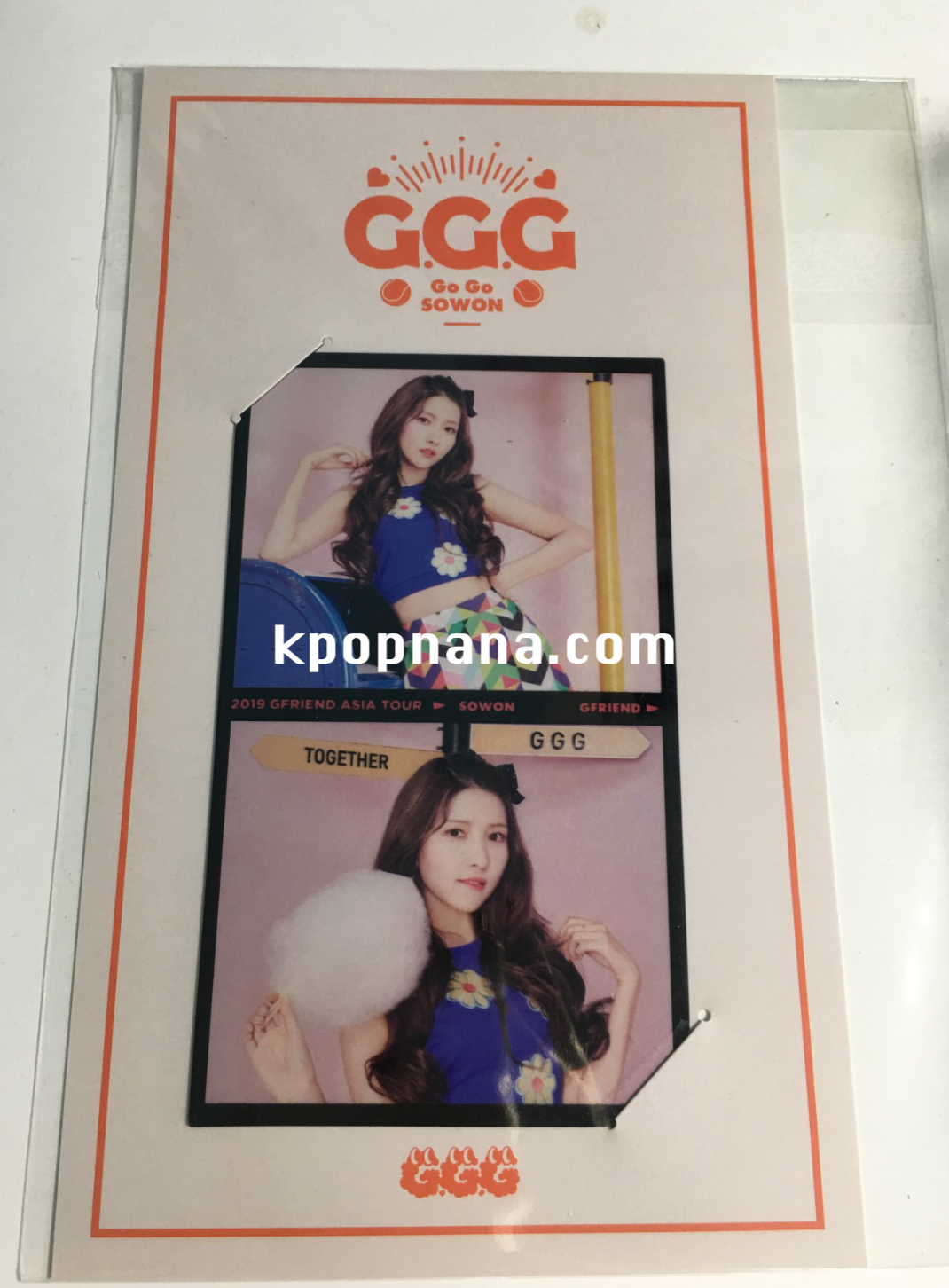 2019 GFRIEND ASIA TOUR [GO GO GFRIEND!] ของหน้าคอน - Film set แบบ sowon พร้อมส่ง