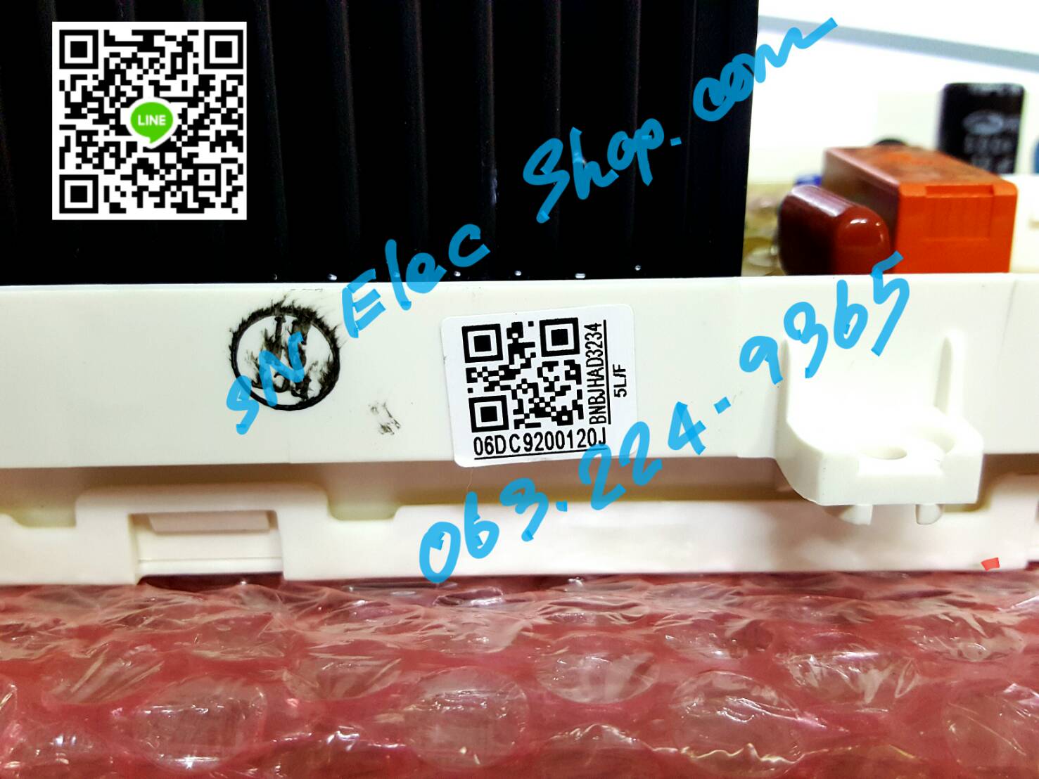 บอร์ดเครื่องซักผ้า รุ่น WF8800RSV/XST พาร์ท DC92-00120J