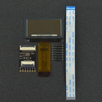 Fermion: 1.51” OLED Transparent Display with Converter (Breakout) แท้จาก DFRobot