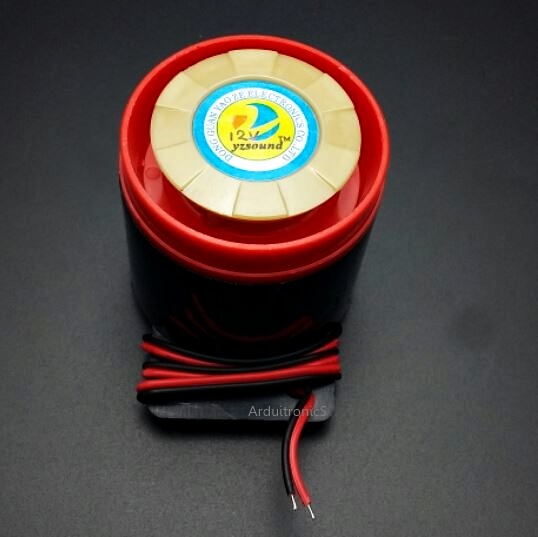 Buzzer 12V (เสียงดัง) BJ-3 สัญญาณเสียงเตื่อนภัย/กันขโมย