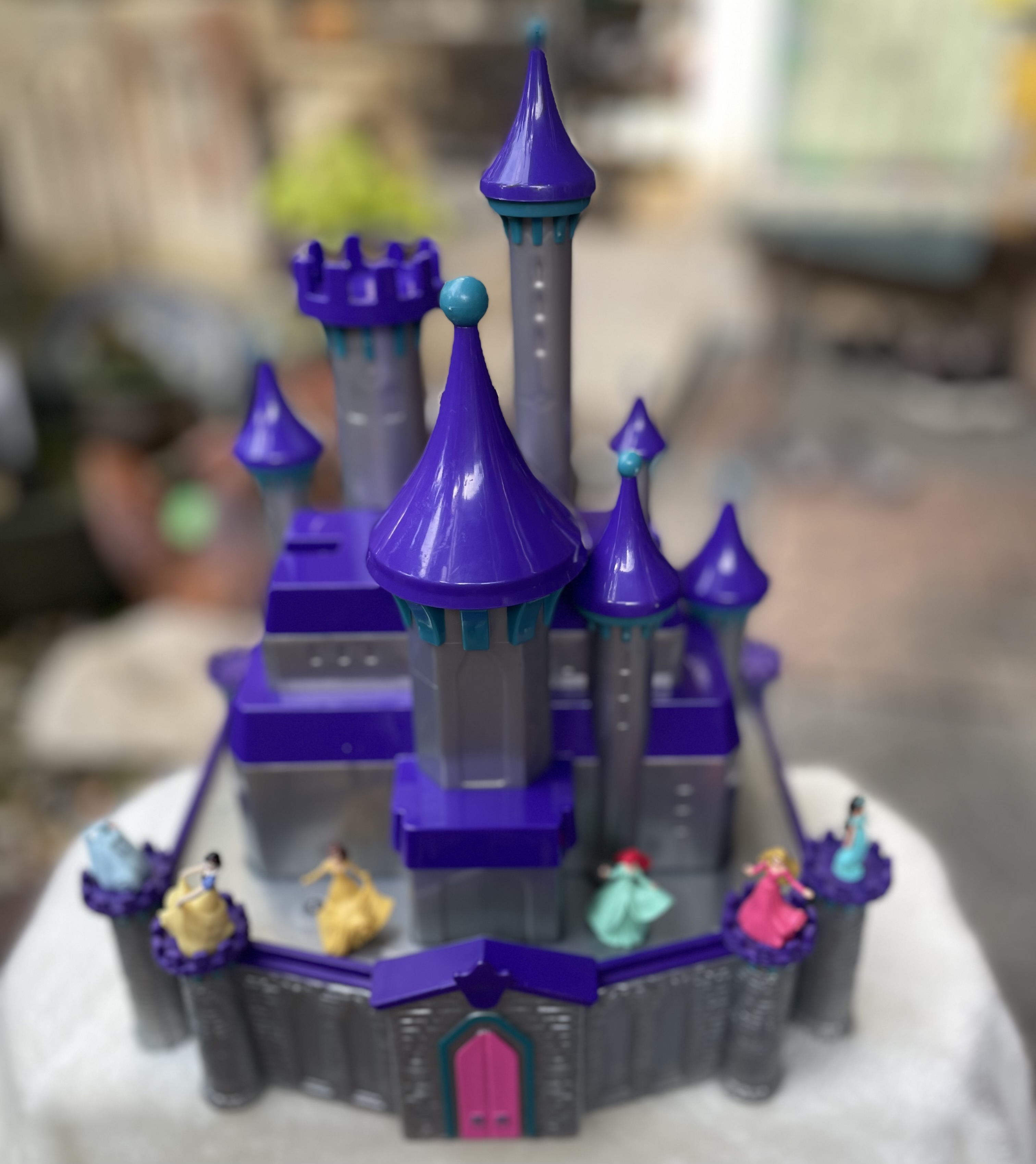 ถังป๊อปคอร์นปราสาทเจ้าหญิงดิสนีย์ ฉลองดิสนีย์ 100 ปี Disney Princess Castle Popcorn Bucket,celebrate Disney's 100th anniversary