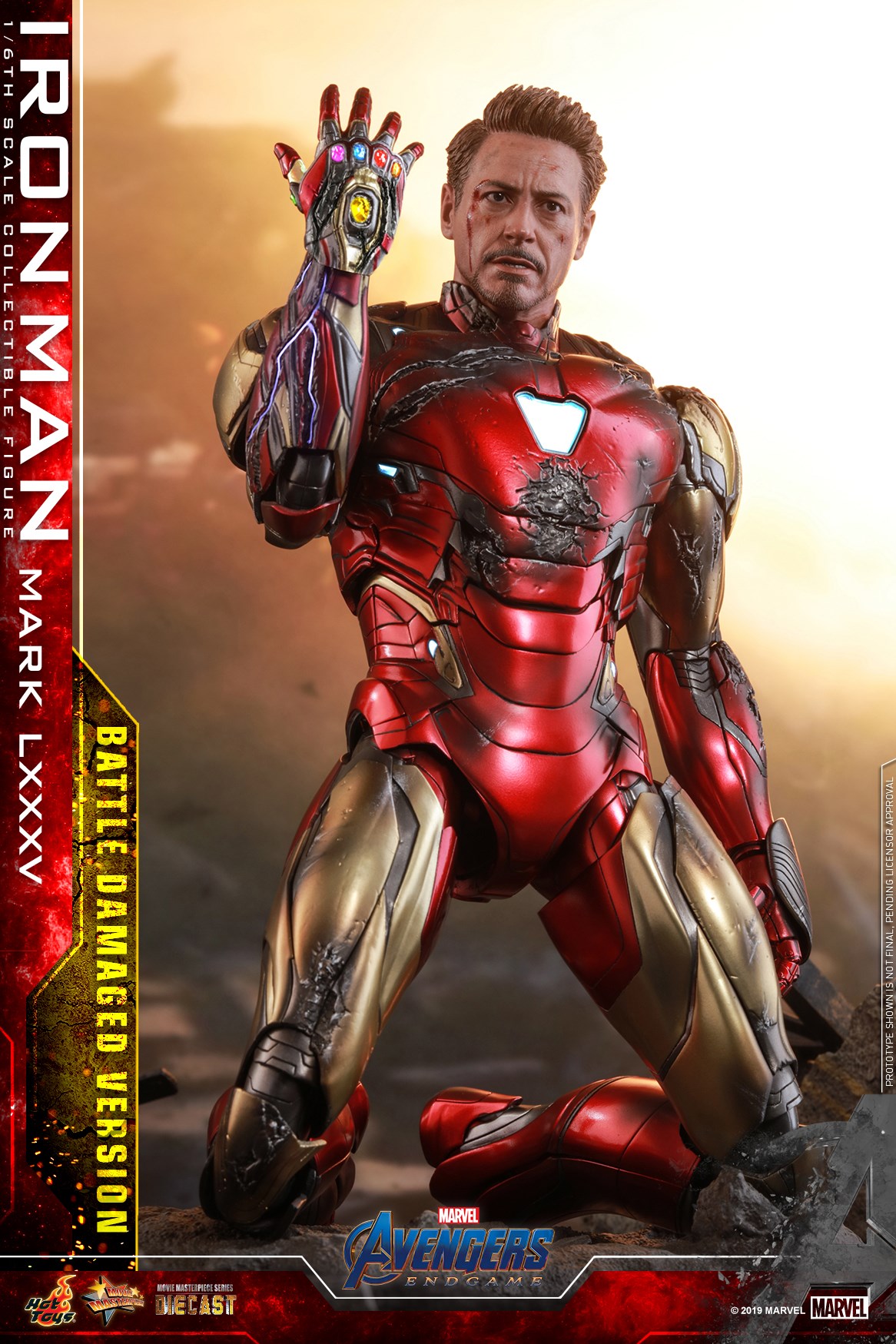 "Pre-Order" Hot Toys Avengers: Endgame - 1/6th scale Iron Man Mark LXXXV (Battle Damaged Version)