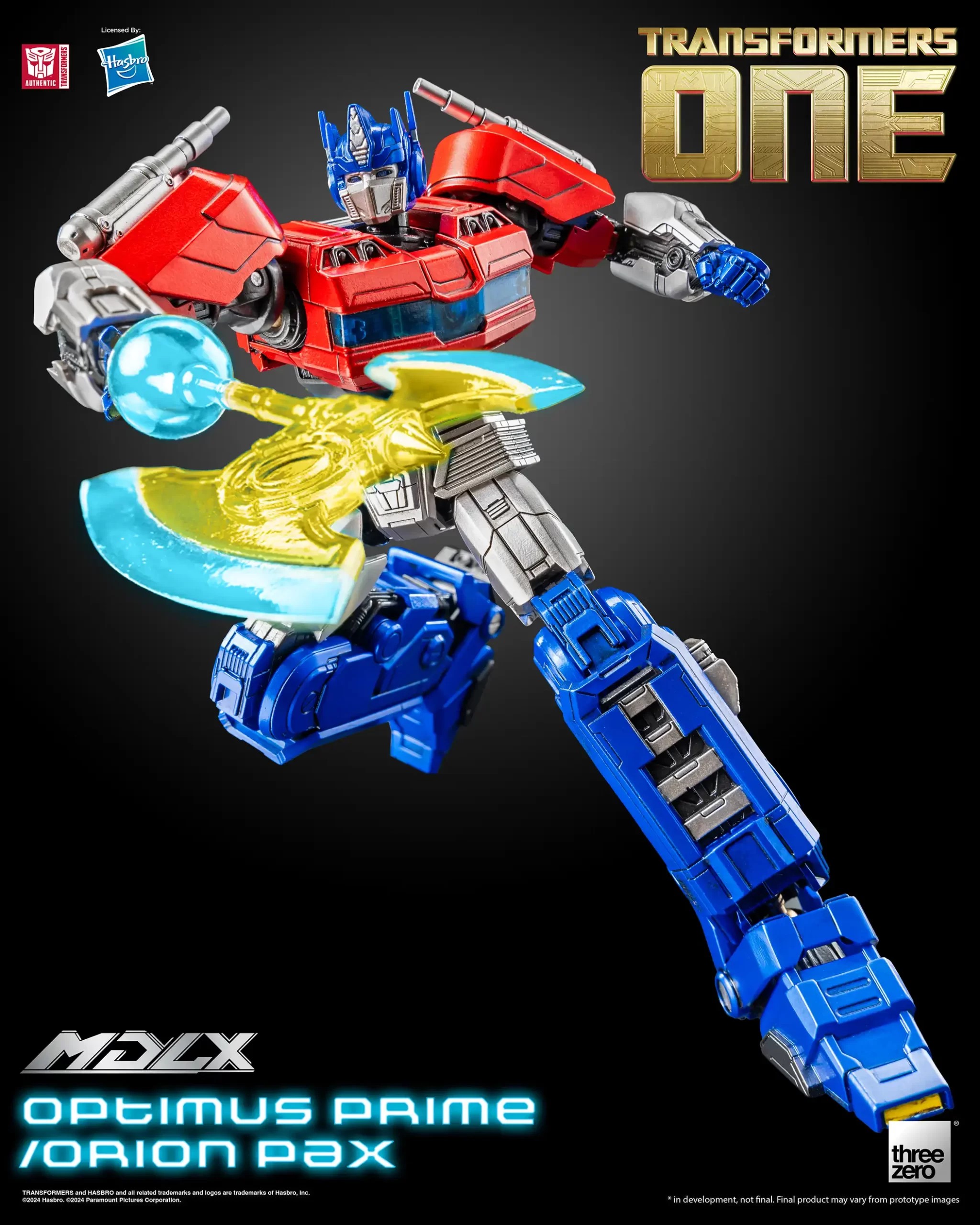 "Pre-Order" Transformers One MDLX Optimus Prime/Orion Pax