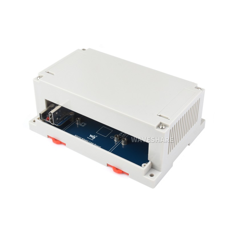 Isolated RS232 / RS485 / CAN / CAN FD Expansion Board For Raspberry Pi, Expands 2x RS485, 1x RS232, 1x CAN FD, and 1x CAN, Wall-mount & Rail-mount Support (แท้ Waveshare)