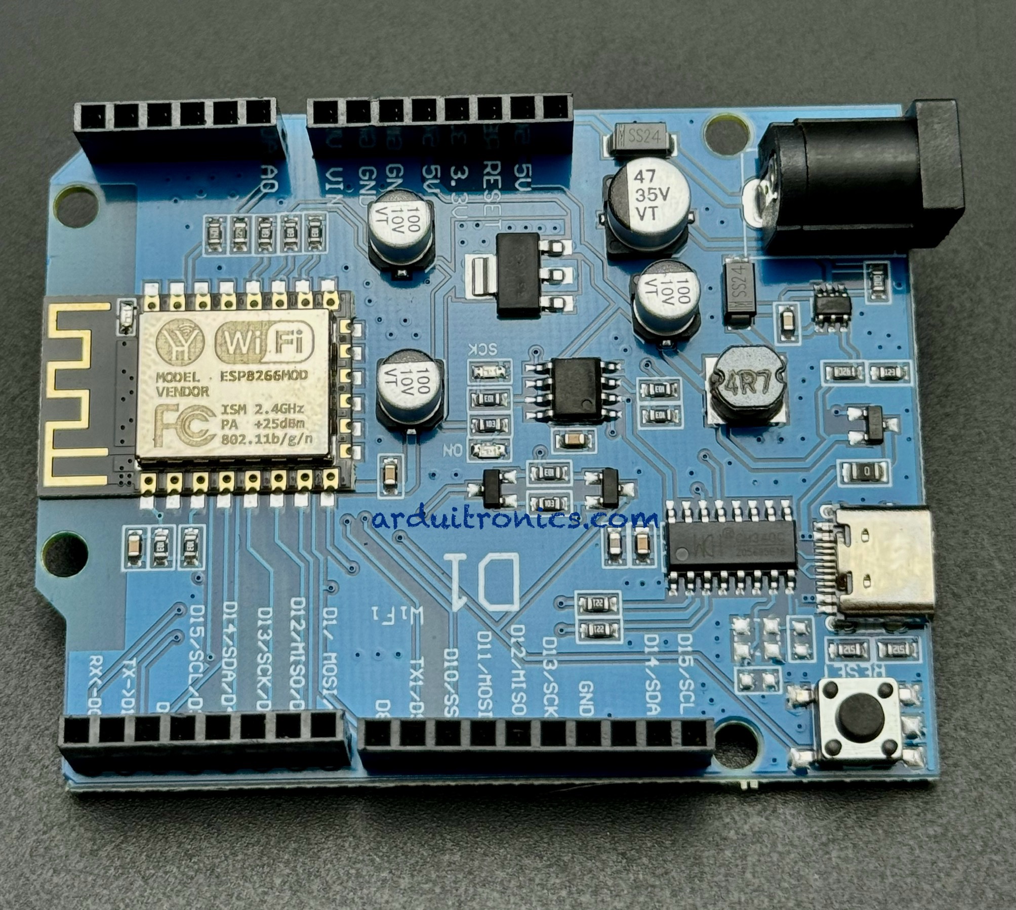 WeMos D1 Development Board with ESP8266 ( Type-C )