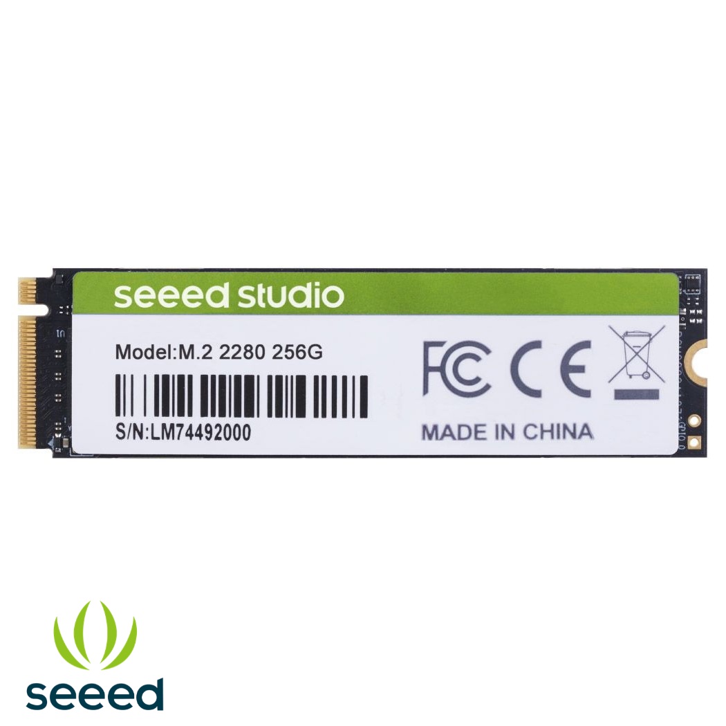 256GB NVMe M.2 PCle Gen3x4 2280 Internal SSD (แท้จาก seeedstudio สำหรับ reComputer)