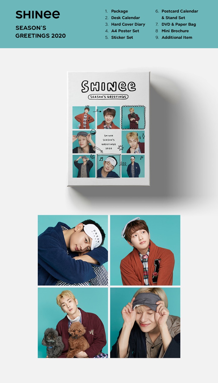 SHINee - Season's Greetings 2020 แบบ ไม่ได้ของแถมพิเศษ