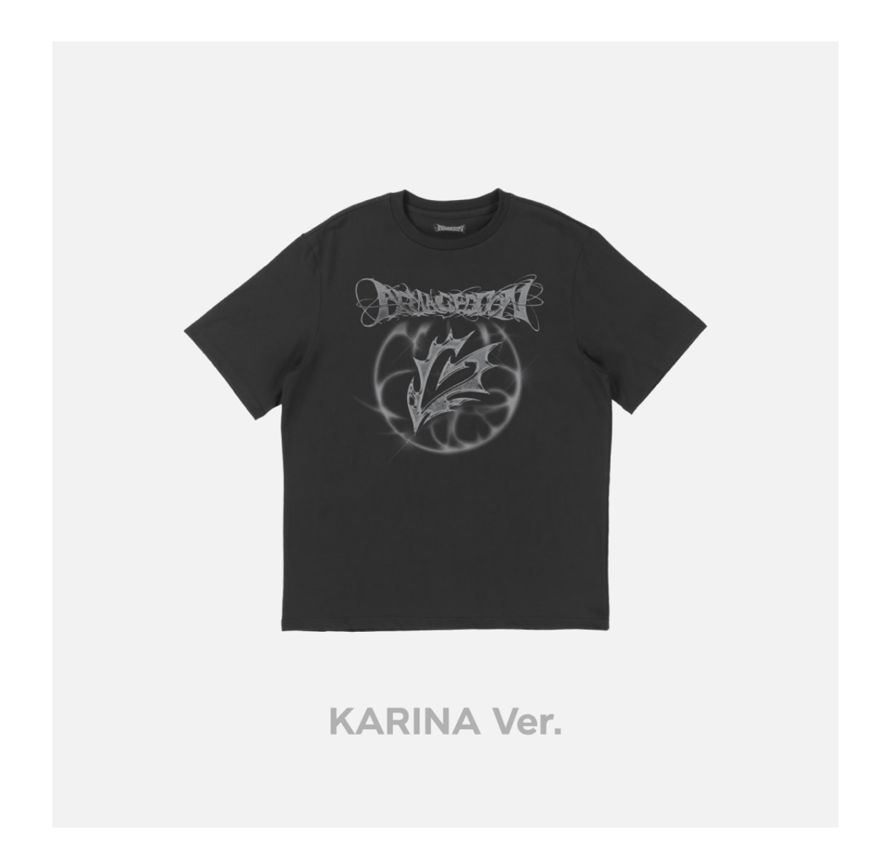 aespa - aespa WEEK – Armageddon : The Mystery Circle MD -T-shirt + photo card set ระบุ ชื่อที่ต้องการ