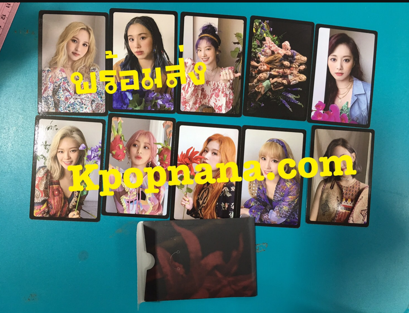 TWICE - ของแถม พิเศษ รอบ พรีออเดอร์ photocard set 10 แผ่น แบบที่ 1