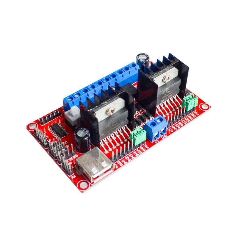 L298N V3 H-Bridge 4 Motor Controller Module (Support W703N, WiFi Router)