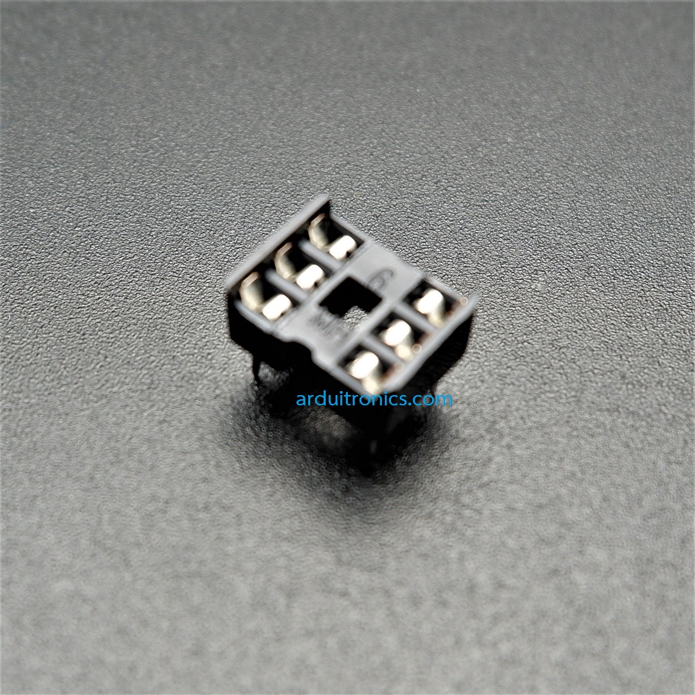 ซ็อกเก็ต Socket 6 Pin DIP-6 IC Socket Adapter