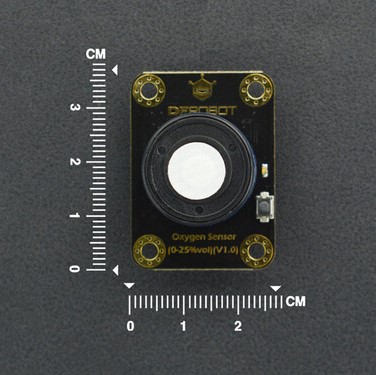 Gravity: Electrochemical Oxygen / O2 Sensor (0-25%Vol, I2C) (ของแท้จาก DFRobot)