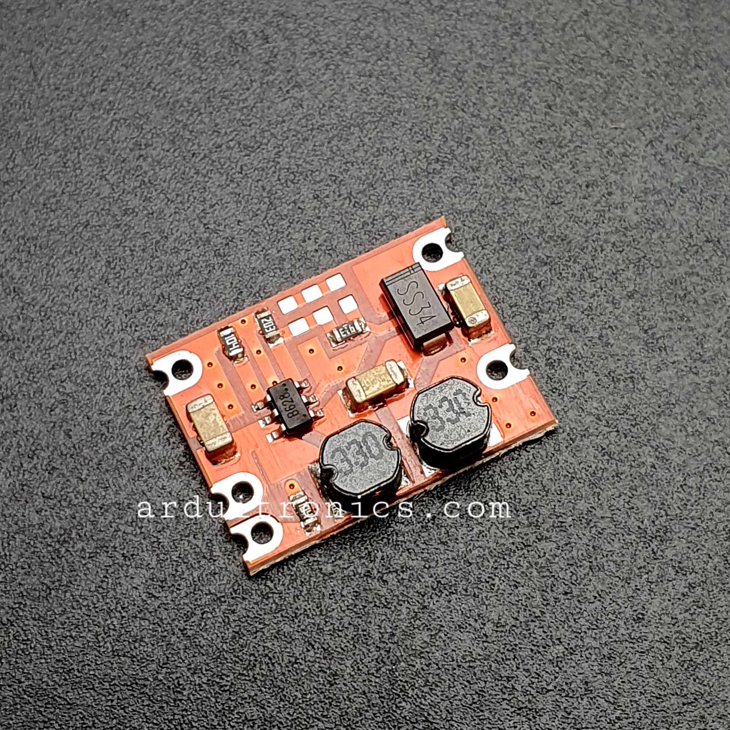 DC Automatic Step-Up and Step-Down Power Supply Module 3-15V to 3.3V 600mA โมดูลแปลงไฟ 3-15V เป็น 3.3V 600mA