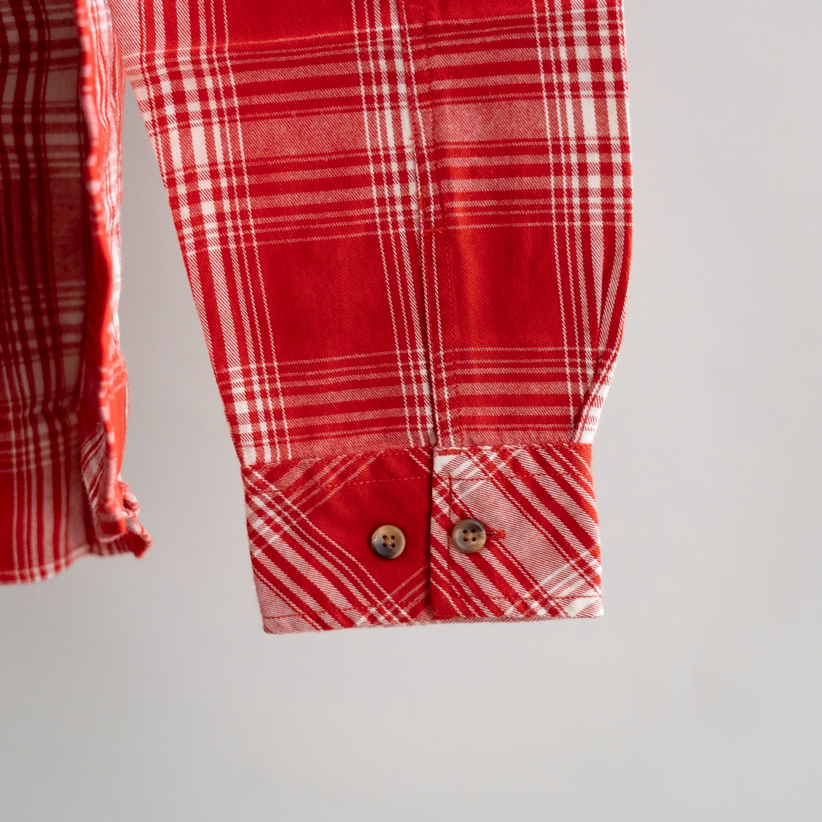 Calle Shadow Check - Blood Orange