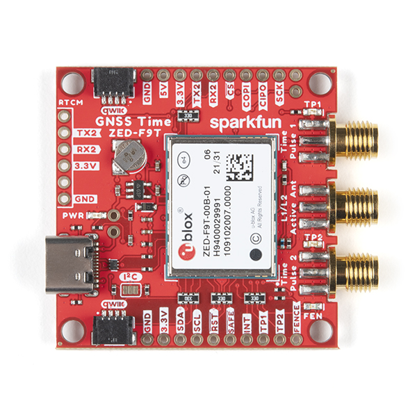 SparkFun GNSS Timing Breakout - ZED-F9T (Qwiic) - ของแท้จาก SparkFun, USA