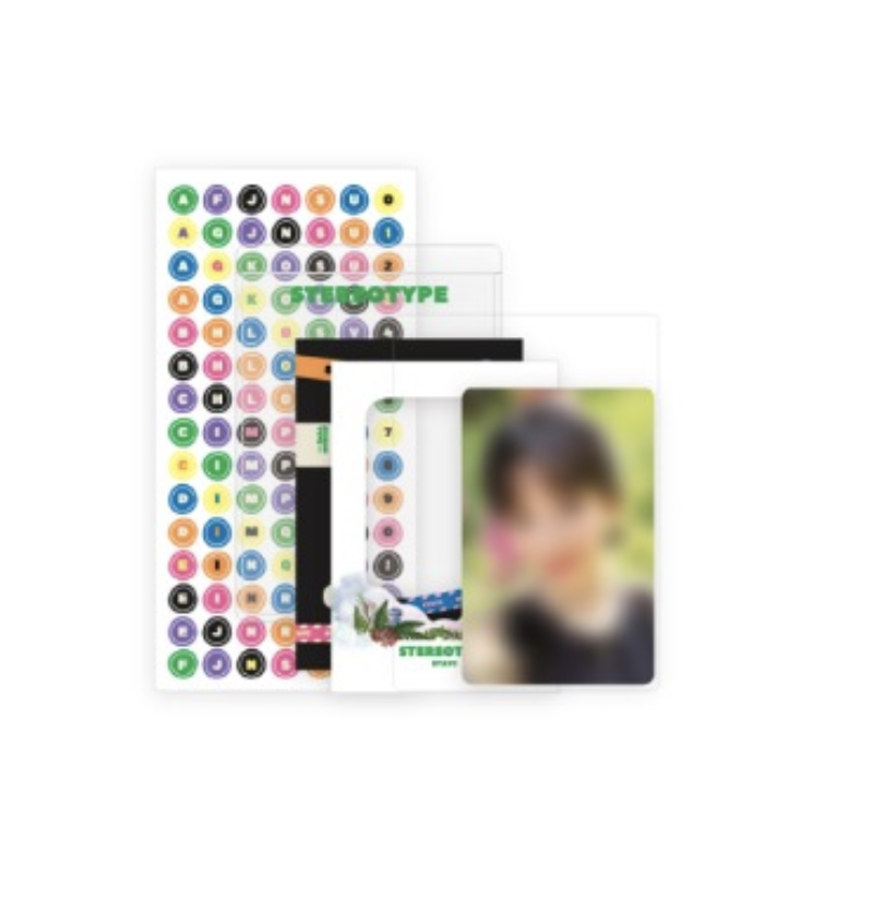 STAYC - ของสะสม 05 PHOTOCARD DECO SET ระบุชื่อ / STEREOTYPE