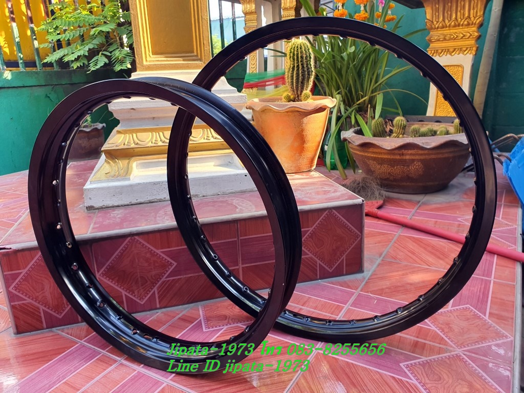 (CRF 250L) ชุดวงล้อหน้า และ หลัง Honda CRF 250 L แท้ (ขายเป็นคู่)