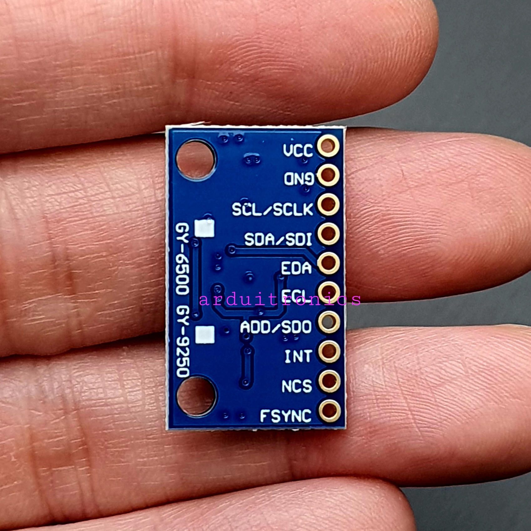 MPU-9250 9-Axis Attitude+Gyro+Accelerator+Magnetometer Sensor Module ยังไม่บัดกรี