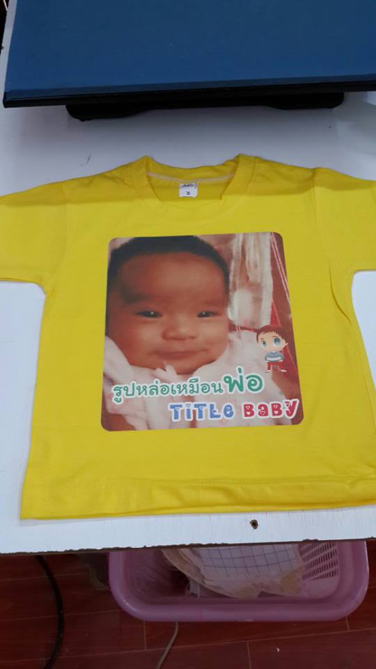 เสื้อยืด Cotton 100% สกรีนได้ตามใจชอบ