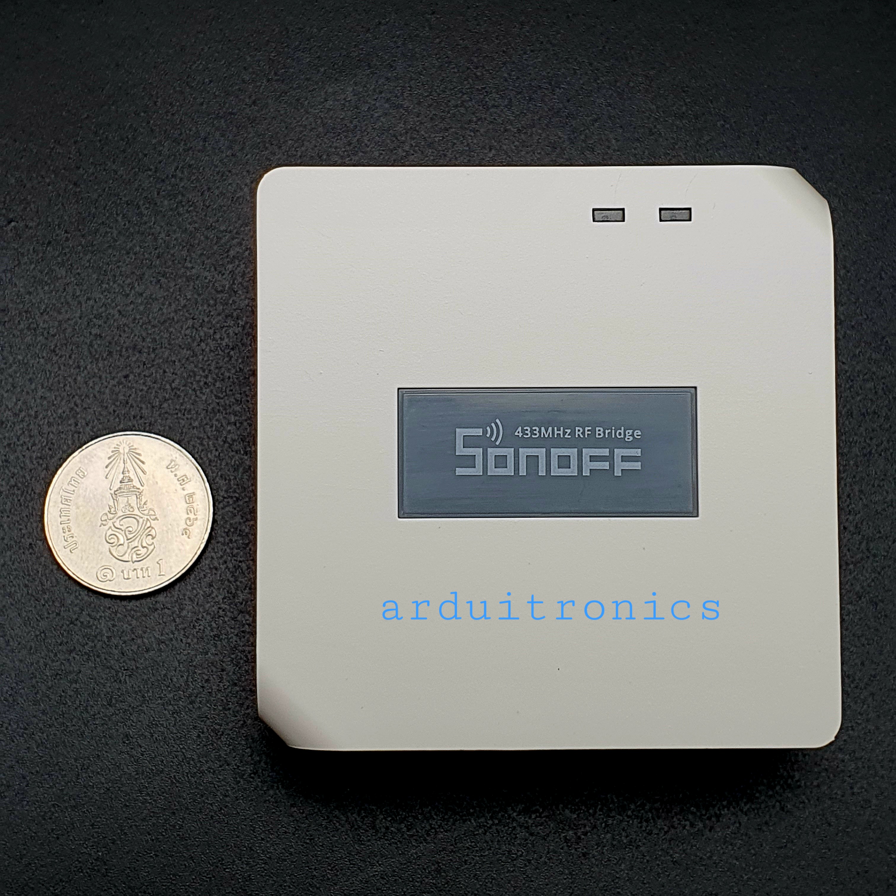 Sonoff RF Bridge R2 รุ่นใหม่ 433MHz RF Bridge สีขาว ระบบบ้านอัจฉริยะ สำหรับควบคุมรีโมทสมาร์ทโฮม