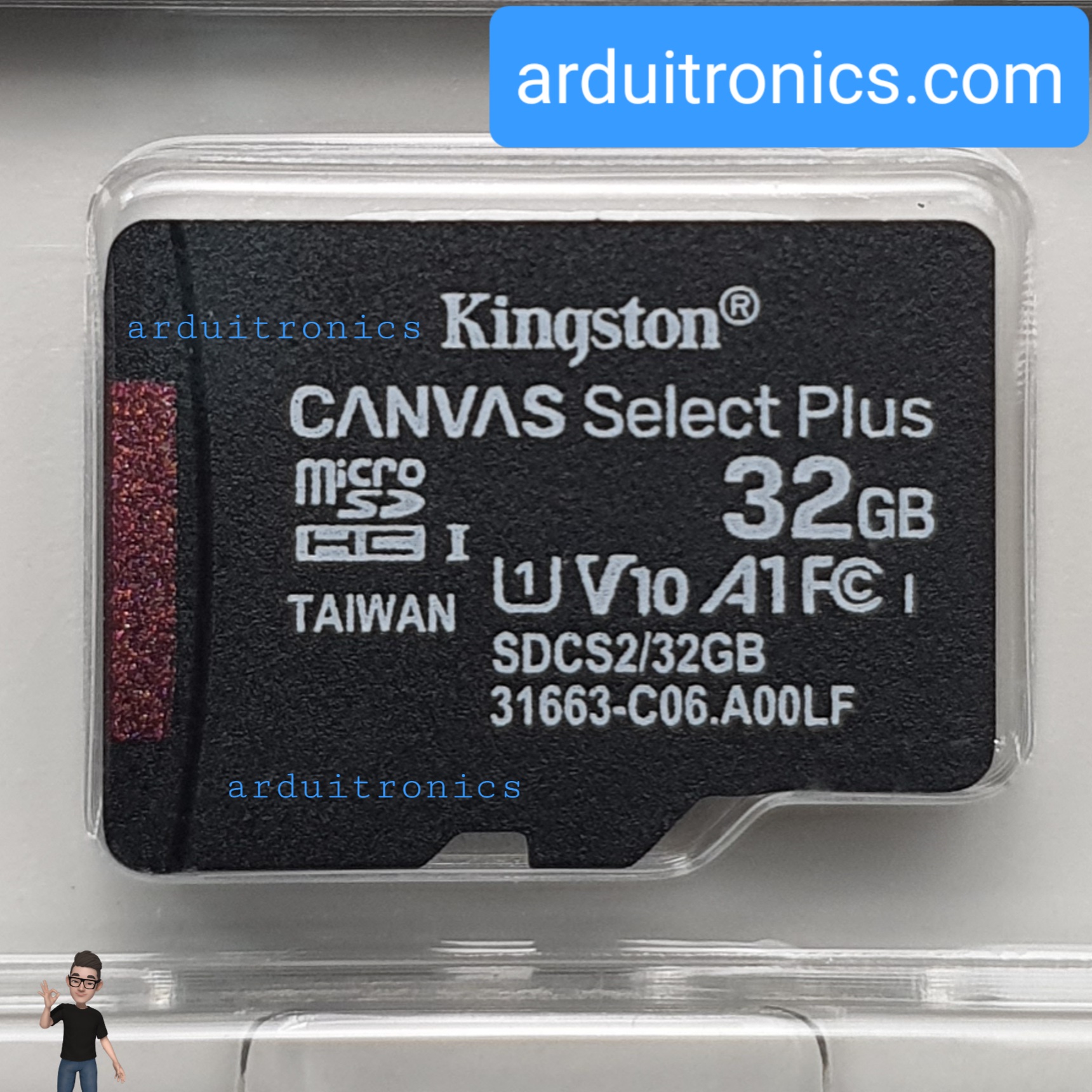 Kingston Canvas Select Plus SDCS2 micro-SDCard 32GB (100MB/s)