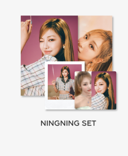 aespa - ของสะสม 2022 SM ARTIST SEASON'S GREETINGS PHOTO PACK - แบบ Ningning