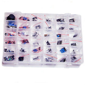 45 in 1 Sensor Module Kit for Arduino พร้อมกล่องพลาสติก