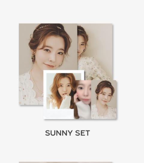 GIRLS' GENERATION-OH!GG - ของสะสม 2022 SM ARTIST SEASON'S GREETINGS PHOTO PACK - แบบ sunny