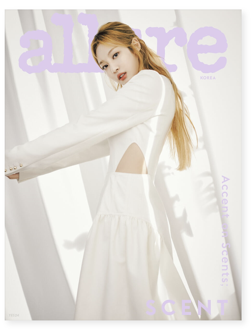 aespa -allure 2022.05 หน้าปก aespa แบบ Ningning ver