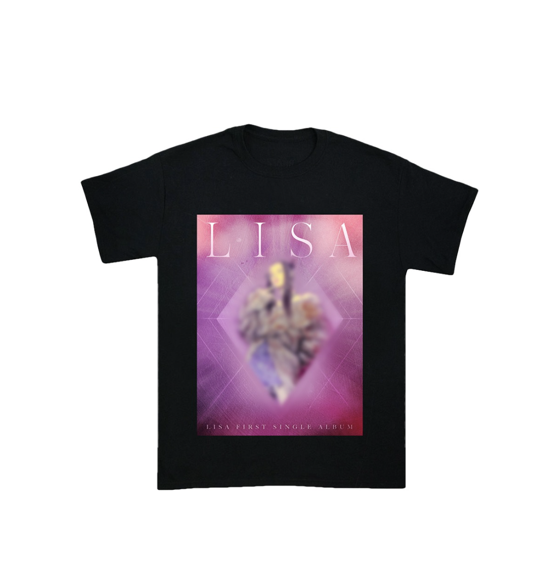 BLACKPINK - LISA - [LALISA] LISA T-SHIRTS เสื้อ แบบ DESIGN 2 ระบุ size ที่ต้องการมานะคะ