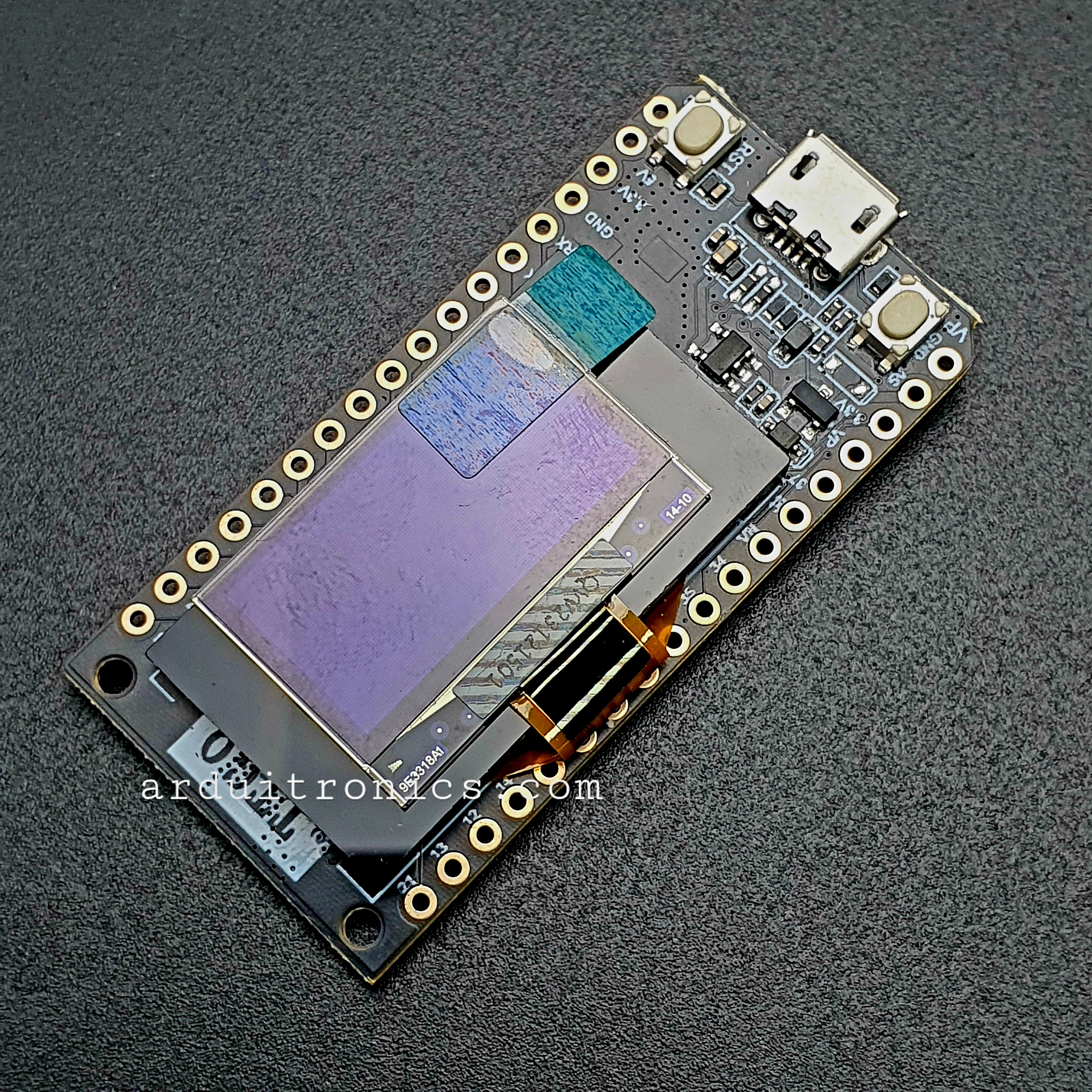 TTGO SX1276 V1.3 LoRa32 915MHz + ESP32 with OLED 0.96 inch (Blue Screen) + Antenna + Cable