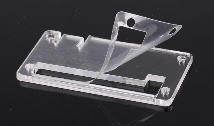 Transparent Acrylic Case for Raspberry Pi Zero W แถมฟรี Heatsink