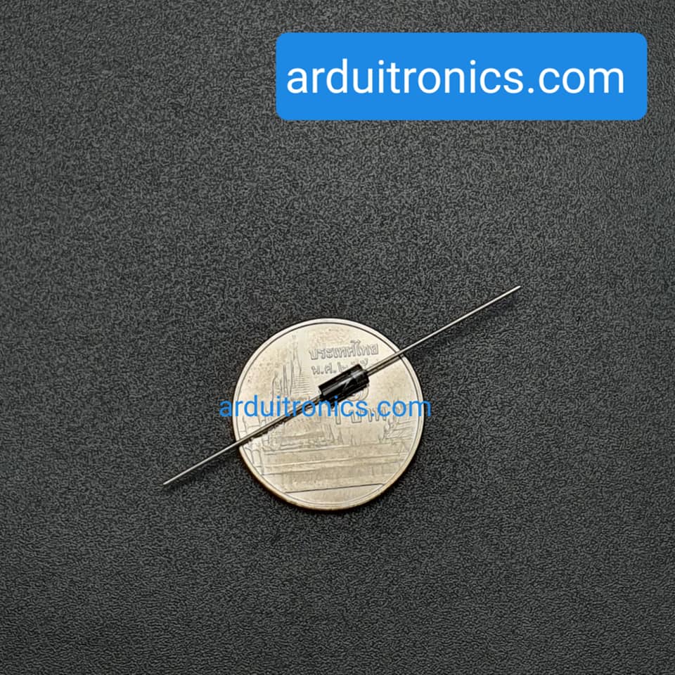 ไดโอด 1N4002 Diode 1N4002 1A 50V (จำนวน 1 ตัว)