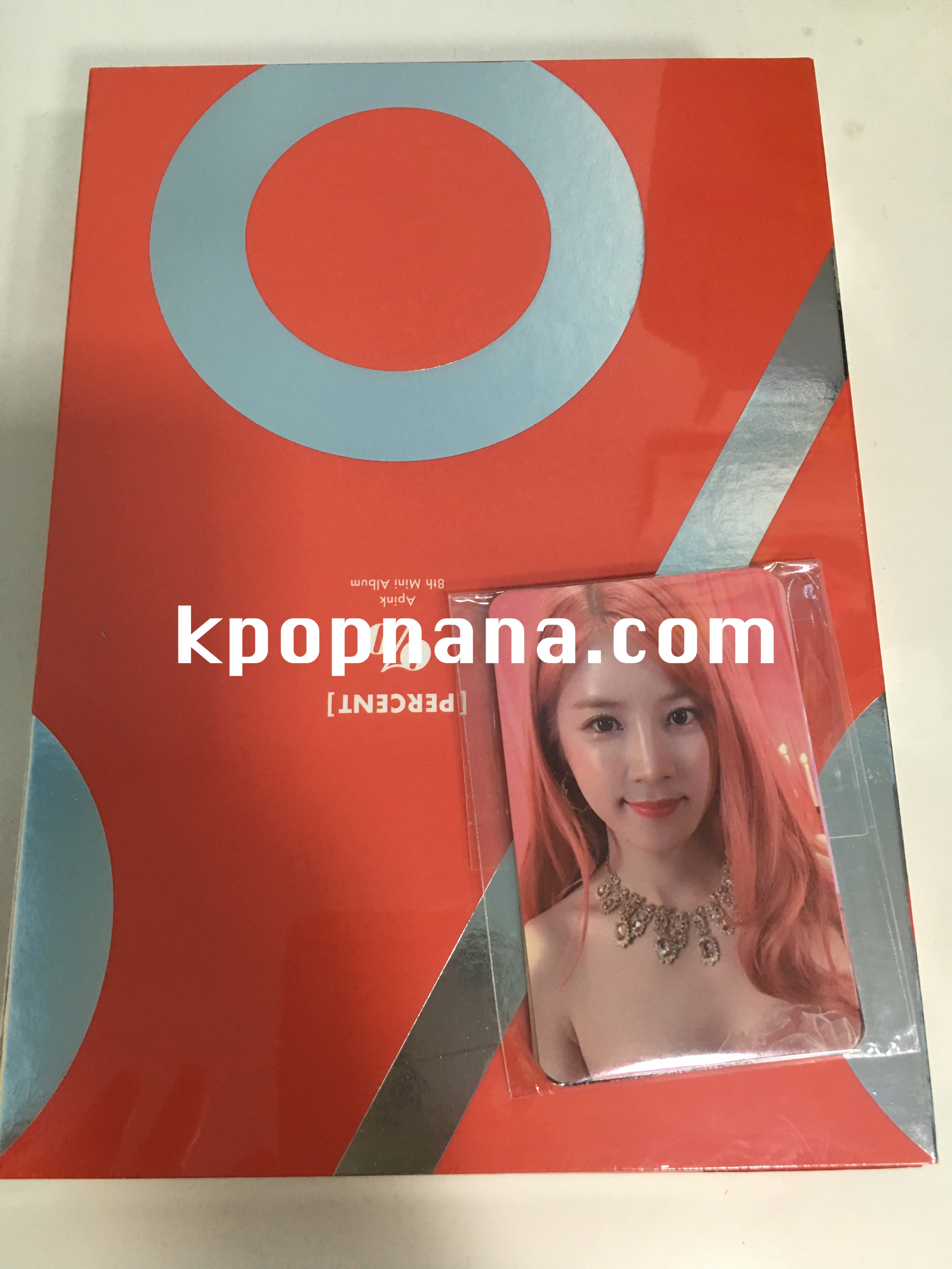Apink - Mini Album Vol.8 [PERCENT] หน้าปก Red Ver. พร้อมส่ง