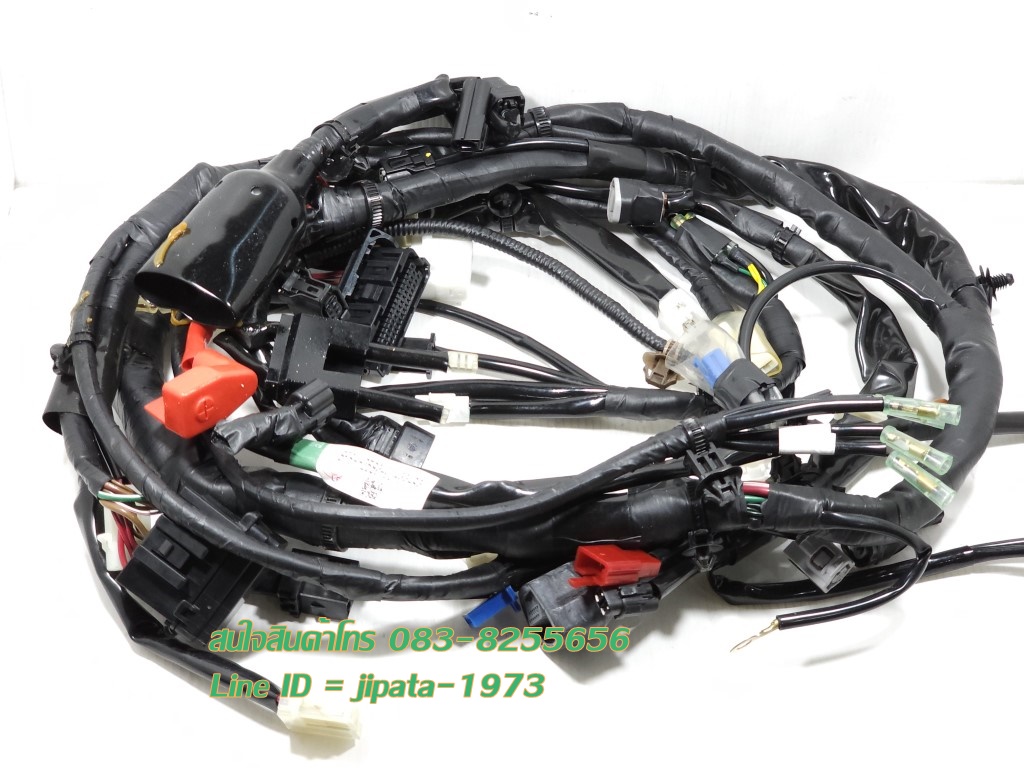 (Aerox) ชุดสายไฟเมน Yamaha Aerox 155 (รุ่นกุญแจ) แท้
