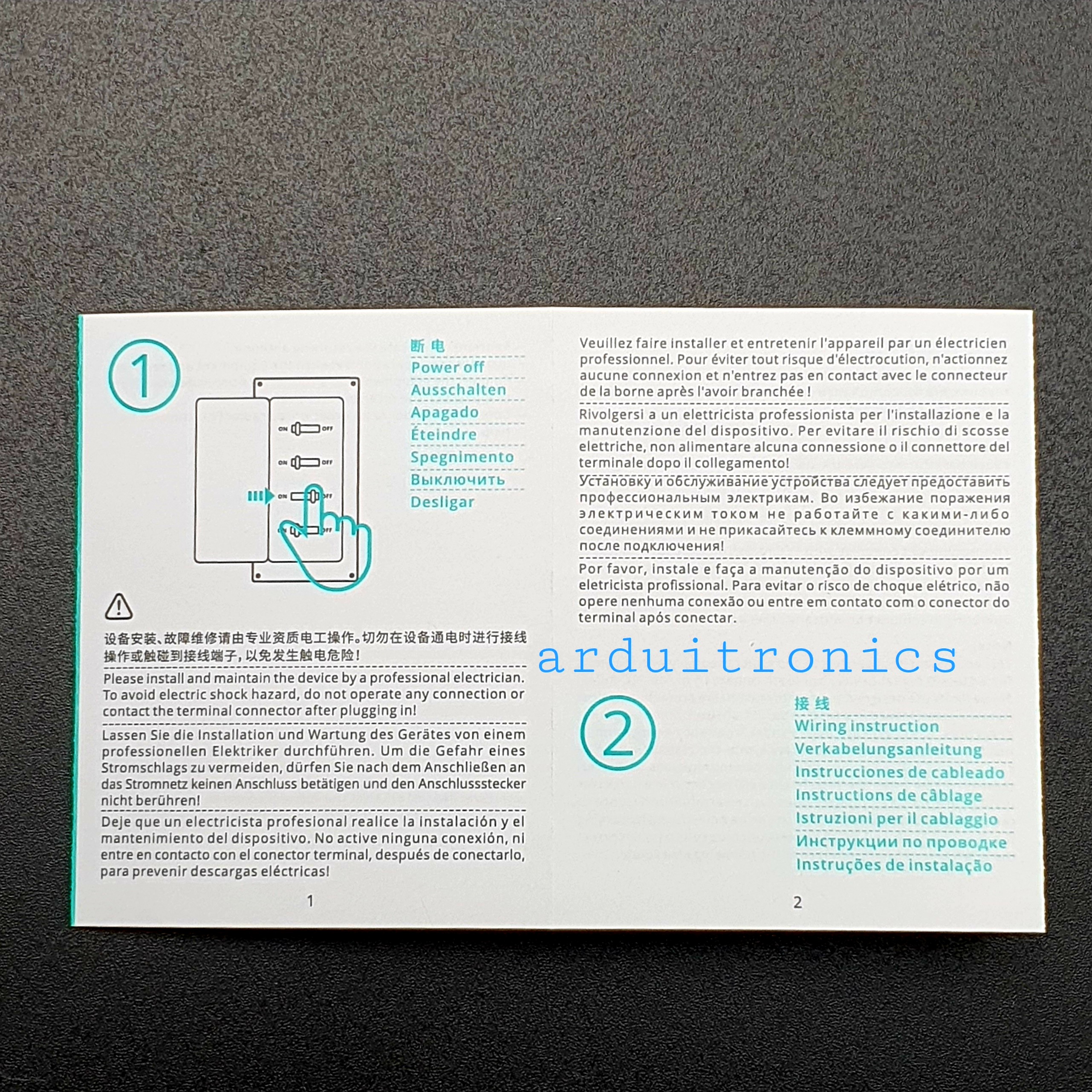 Sonoff Dual R3 WiFi Smart Switch เปิด-ปิด ผ่าน WiFi ด้วยสมาร์ทโฟน (2 Channel)