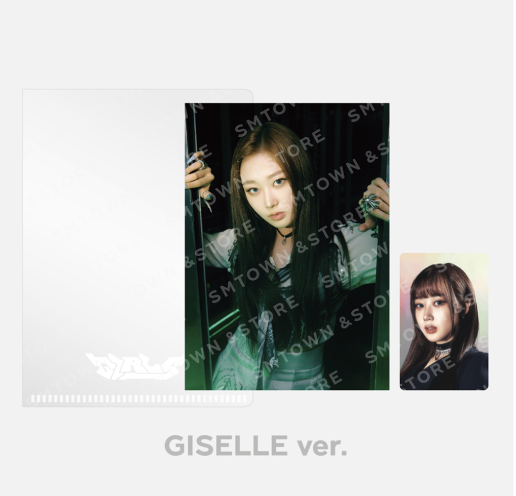 aespa - ของสะสม aespa Girls MD -Postcard + Hologram Photo Card Set - Giselle