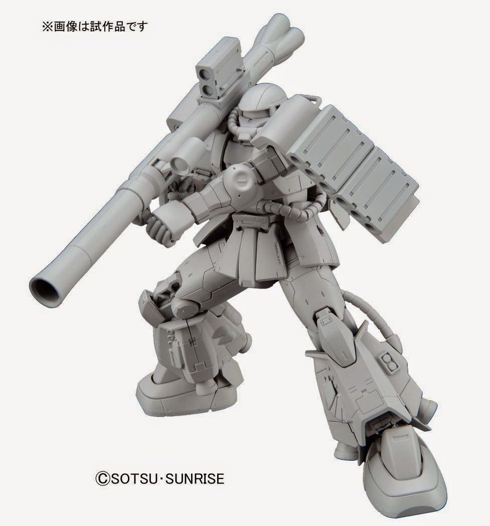 HG 1/144 MS-06R-1A Zaku II High Mobility Type (Gaia/Mash Custom)