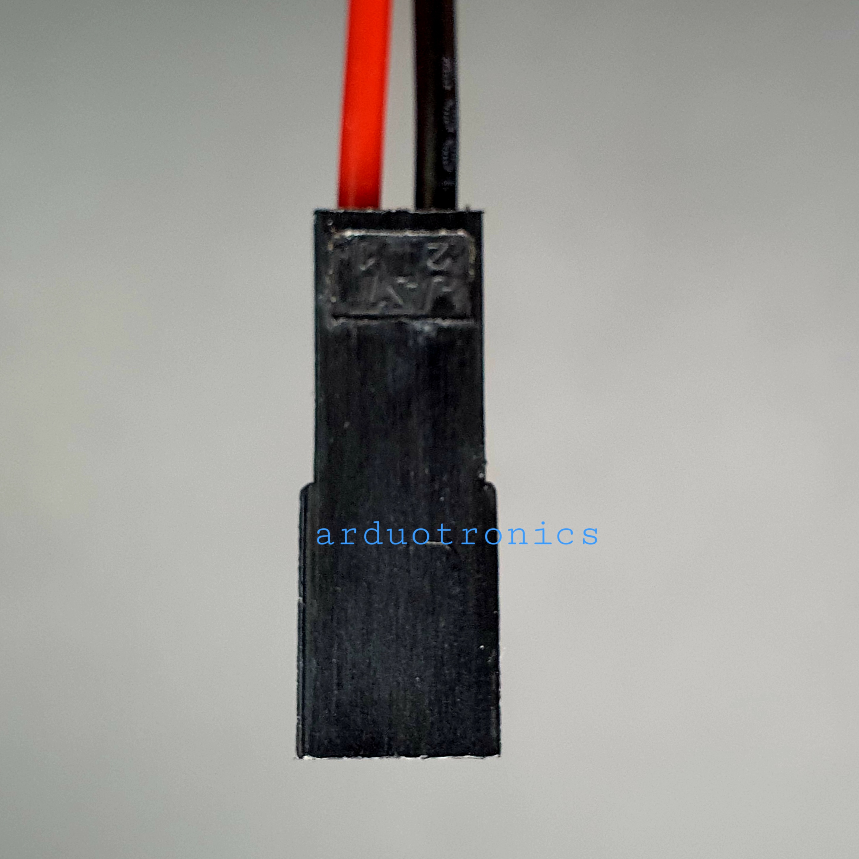 JST Connector 2Pin Plug Female สายต่อ JST ตัวเมีย พร้อมสายไฟยาว 10cm - Black