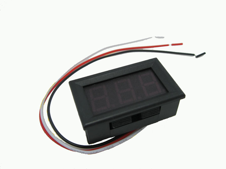DC Digital Voltmeter Module 0.56" DC4.5V-30.0V (Blue Color)