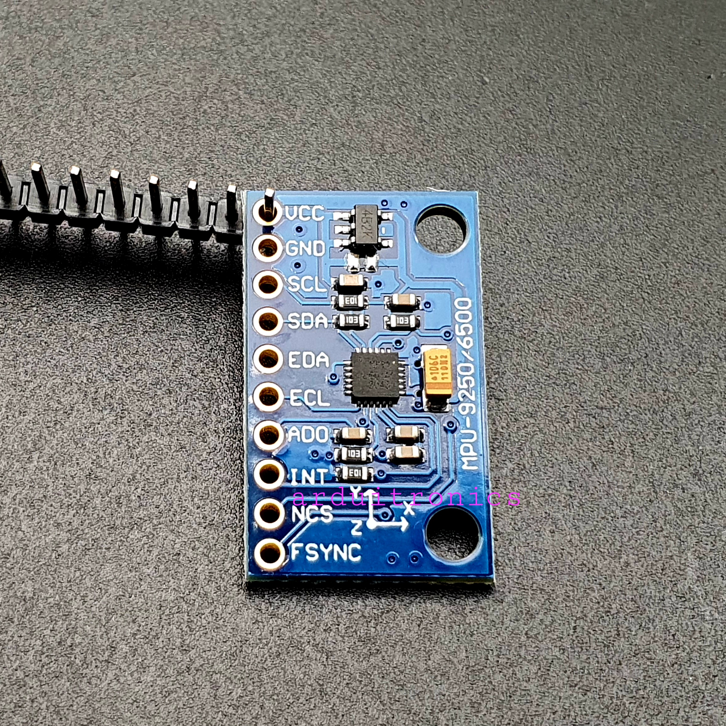 MPU-9250 9-Axis Attitude+Gyro+Accelerator+Magnetometer Sensor Module ยังไม่บัดกรี